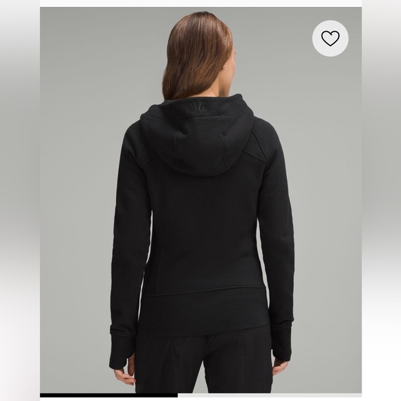 Lululemon Scuba Full-Zip Hoodie Black Size 0 2022 Version - Picture 3 of 12